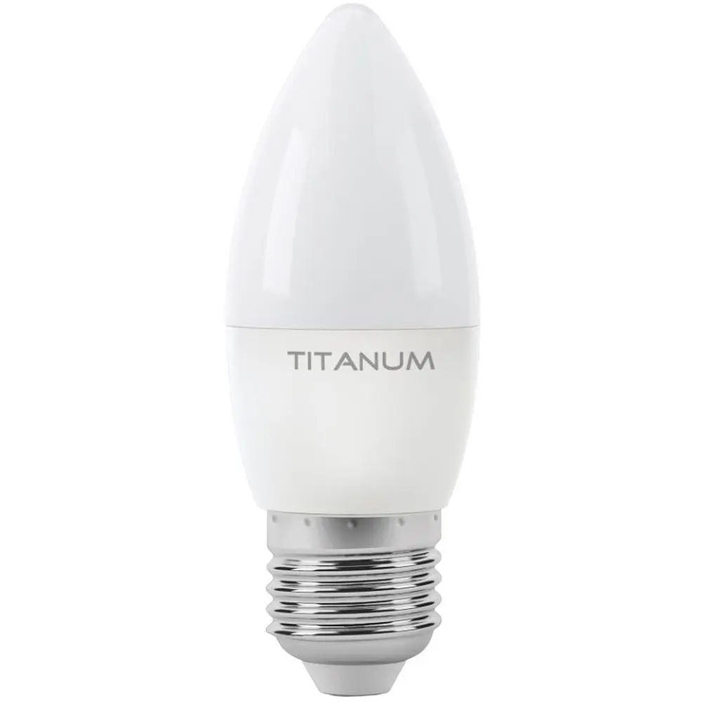 LED лампа Titanum C37 6W E27 3000K (TLС3706273) - фото 2