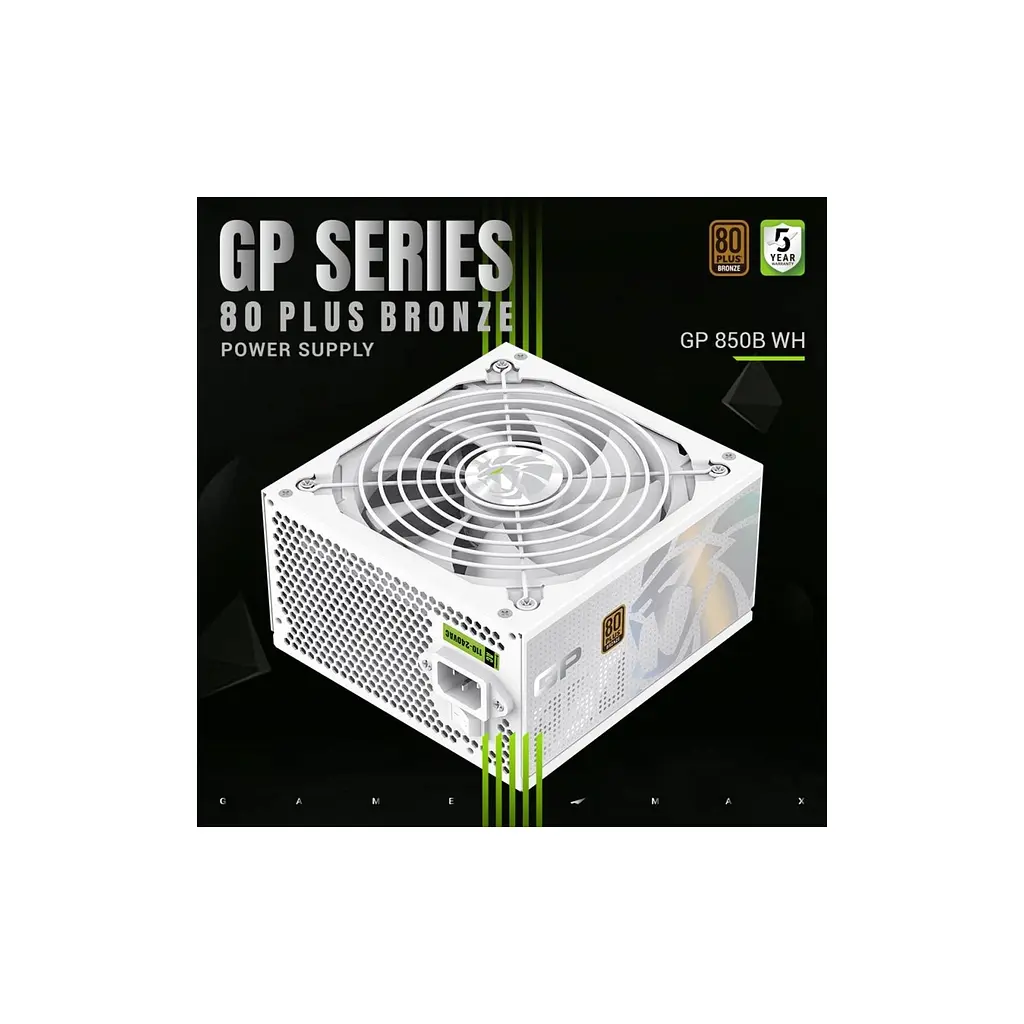 Блок питания Gamemax 850W (GP 850B WH) - фото 6