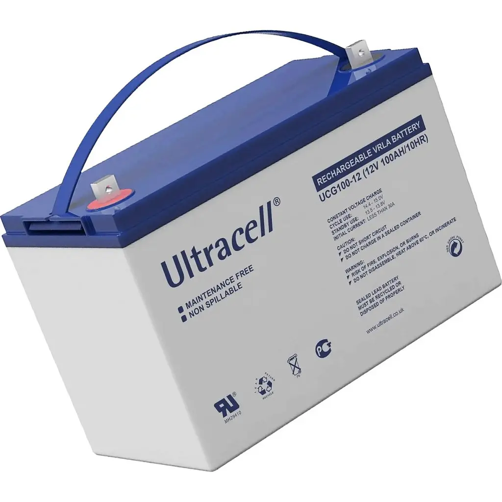 Акумулятор Ultracell UCG100-12 GEL 12V/100Ah/1200Wh [112077] - фото 3