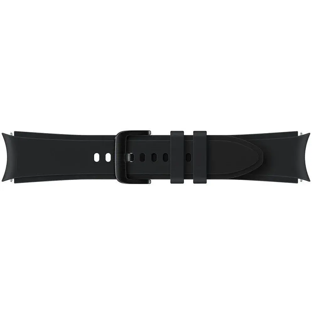 Ремінець Samsung Ridge Sport Band для Samsung Galaxy (20mm, S/M) / Watch 4 / Watch 5 / Watch 6 Black (ET-SFR88SBEGRU) OEM - фото 3
