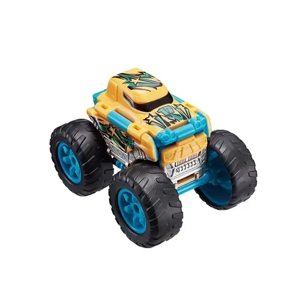 Машинка-трансформер Flip Cars Монстр-трак Носоріг, 2 в 1, 7 см (EU463875A-03) - фото 1