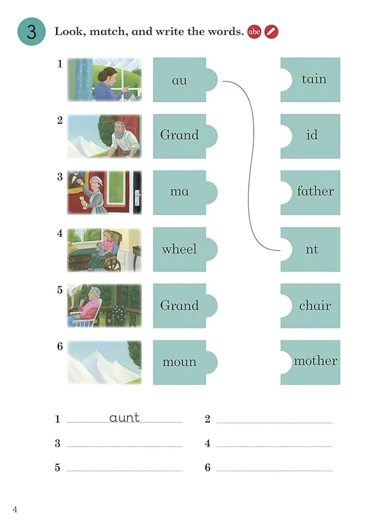 Ladybird Readers 4 Heidi Activity Book - - фото 4