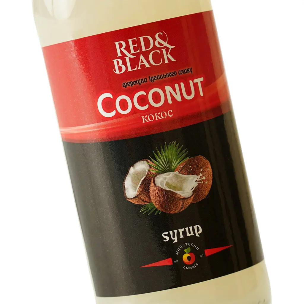 Сироп Red&Black Кокос 0.25 л - фото 5