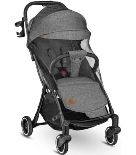 Прогулянкова коляска Lionelo Julie One Stone Grey, сіра (LO-JULIE ONE STONE GREY) - фото 3