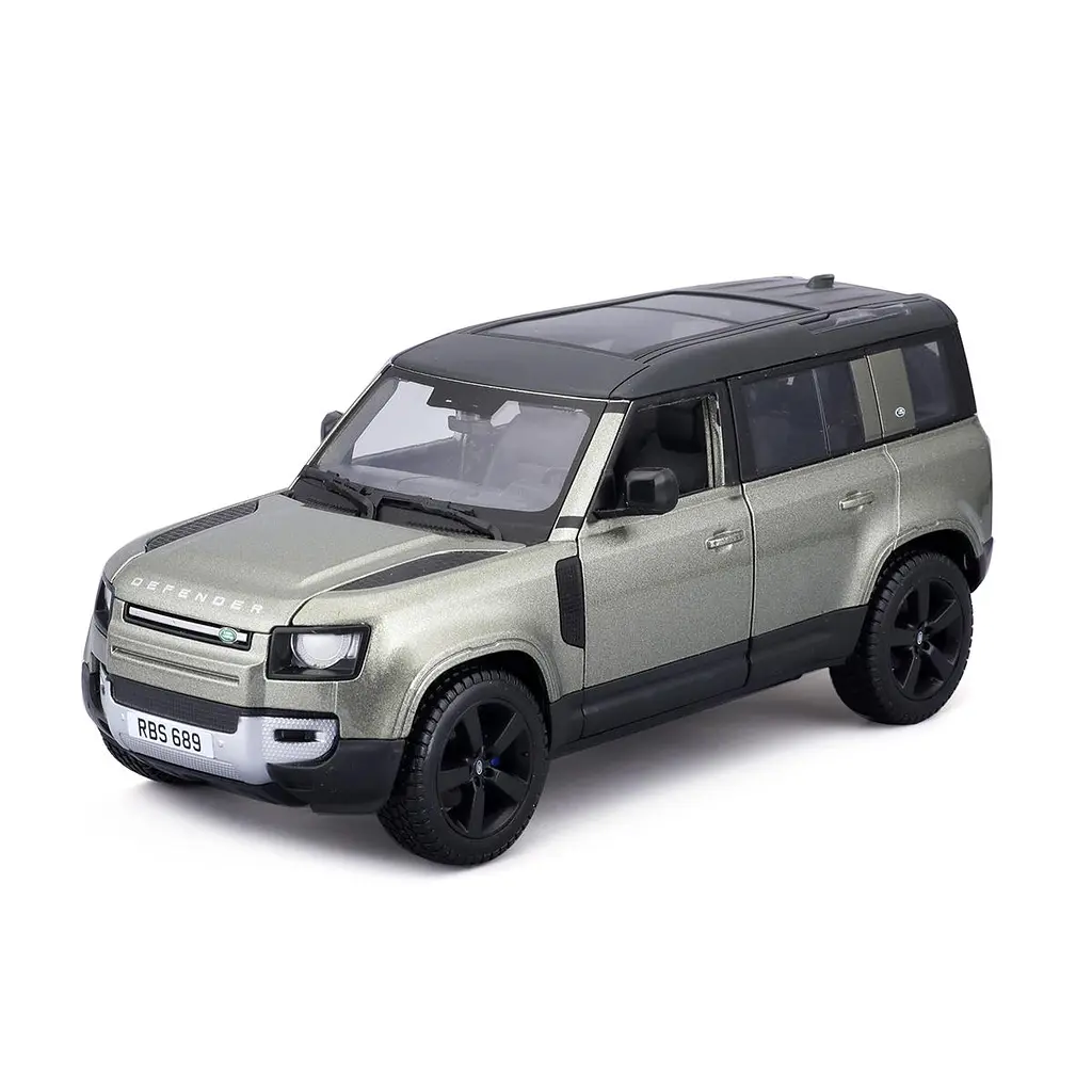 Автомодель - LAND ROVER DEFENDER 110 (2022) (1:24) Bburago 18-21101 - фото 8