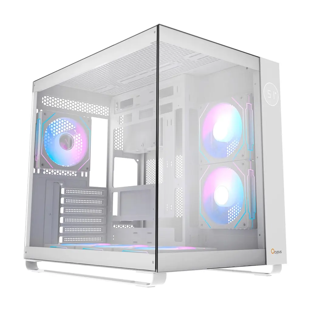 Корпус для ПК OCYPUS IOTA C70 ARGB WH (IOTA-C70-WHD600XX-GL)