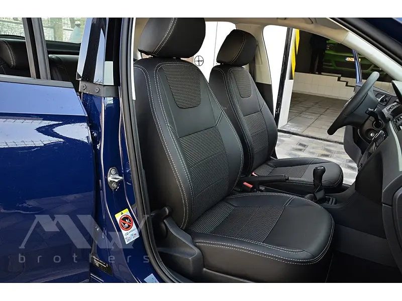 Авточохли модельні MW Brothers для Skoda Rapid c 2012 - фото 3