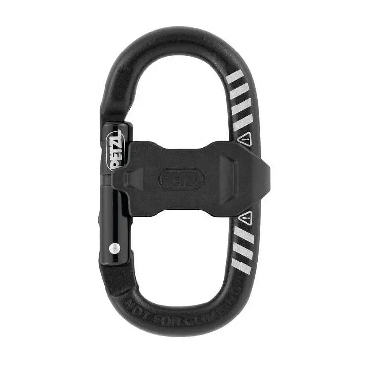 Карабін Petzl Mino + Captiv та затиск Lock Black/White (1052-M007BA00) - фото 2