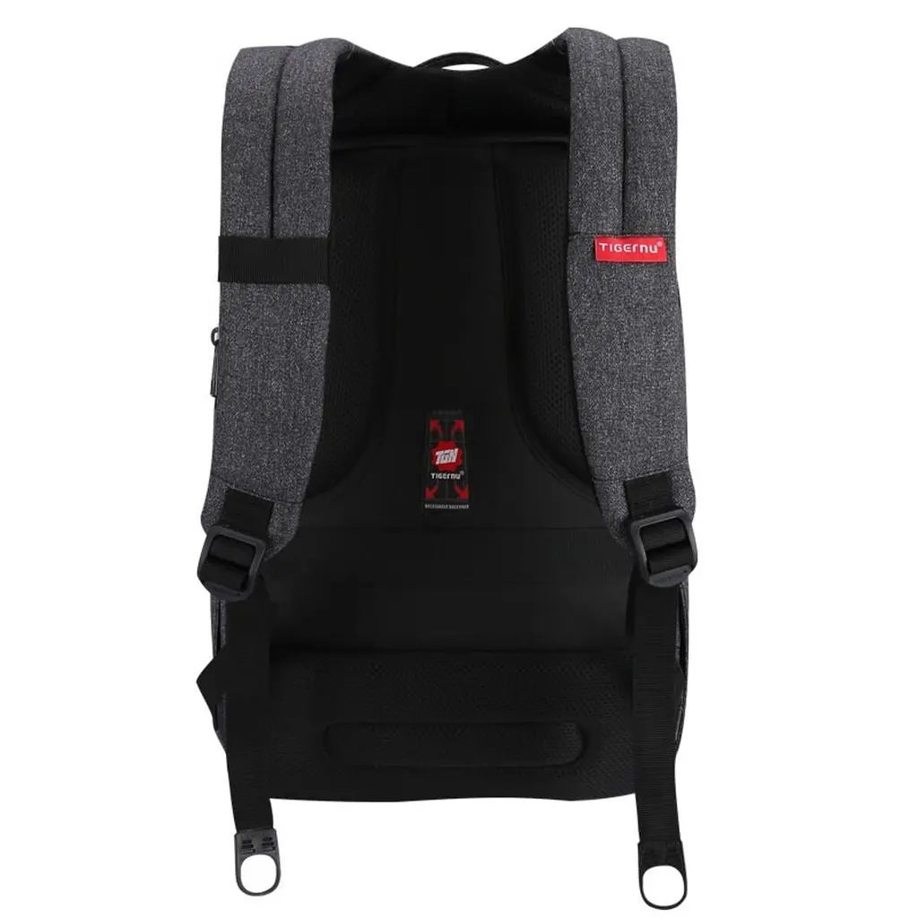 Рюкзак міський Tigernu T-B3142 з USB портом та відсіком для ноутбука до 17'' 18л Grey (19384) - фото 4