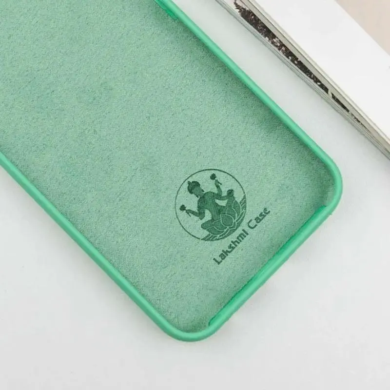 Чохол Silicone Cover Ummi Lakshmi Full Camera (AA) для Xiaomi Redmi Note 14 4G (Int. version) Ментоловий / Mint - фото 2