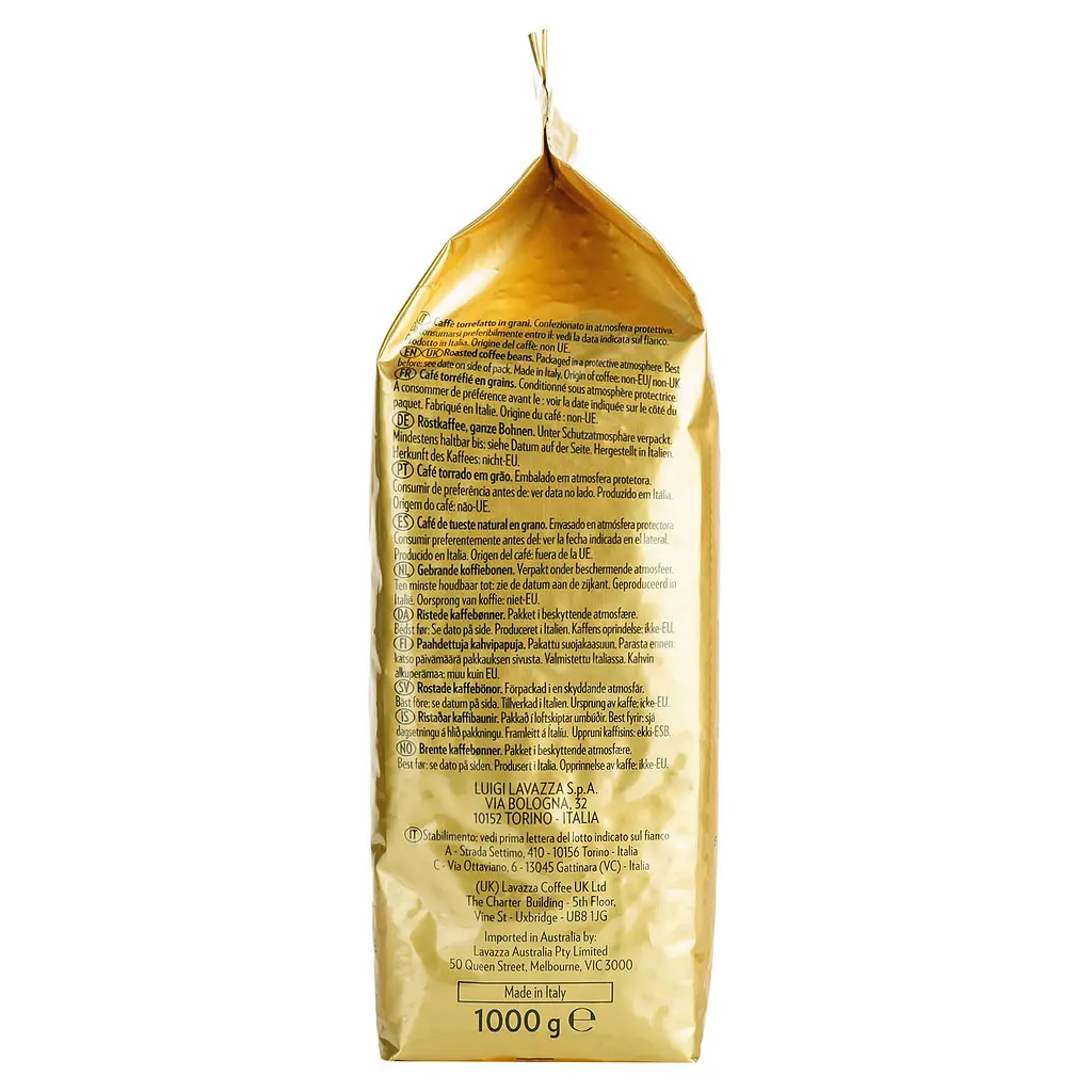 Кава в зернах Lavazza Qualita Oro 1 кг (643124) - фото 4