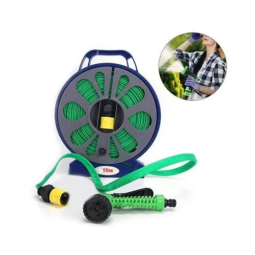 Гнучкий поливальний шланг Garden Hose 10 м - розтяжний шланг для саду, городу та дачі з універсальним підключенням - фото 2