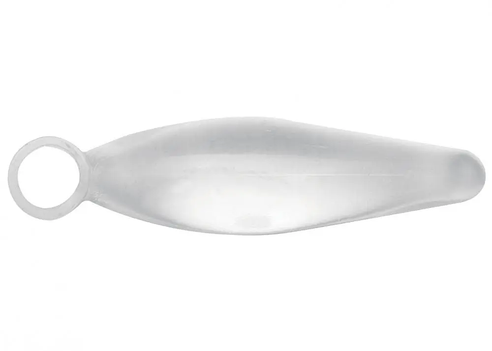 Анальна пробка середня Topco Sales Bottoms Up Finger Rammers, 10.2х2.5 см, білий - фото 2