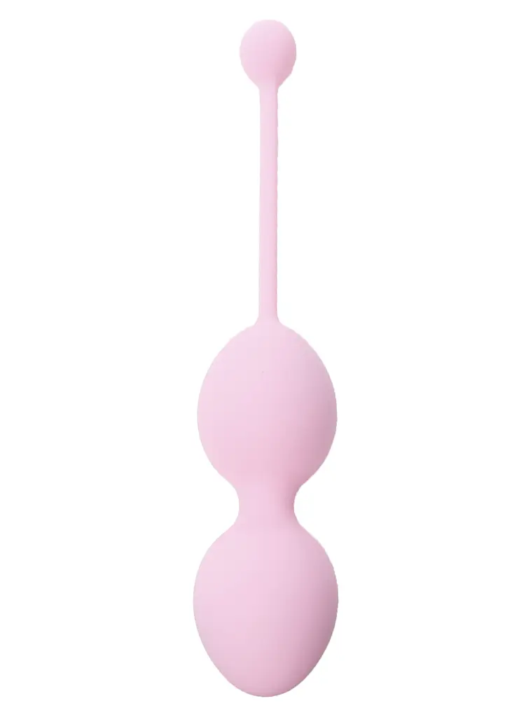 Вагінальні кульки Silicone Kegel Balls 32mm 125g Pink Boss Series Boss Series 75-00009 98654