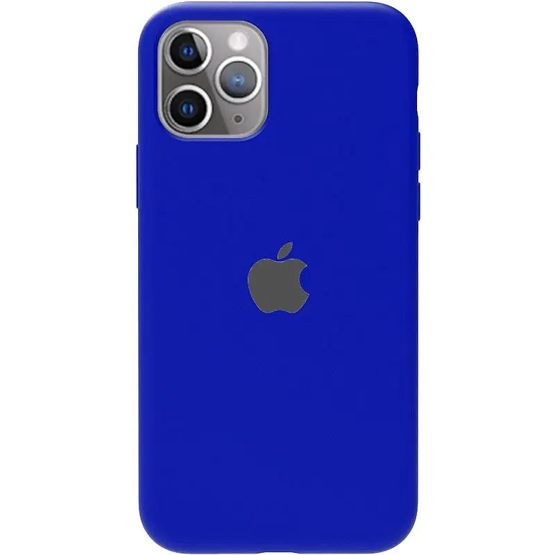 Чохол-накладка Toto Silicone Full Protection Case Apple iPhone 11 Pro Max Royal Blue - фото 2