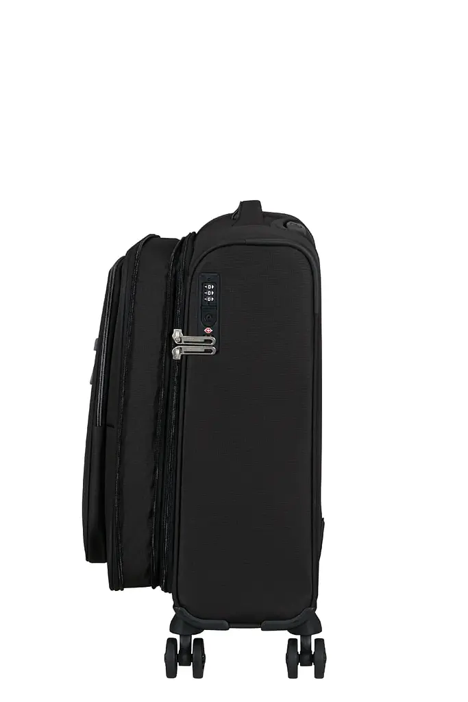 Валіза 55 См American Tourister CLOUDRIDER JET BLACK 55x40x23(25) MJ4*09004 - фото 6