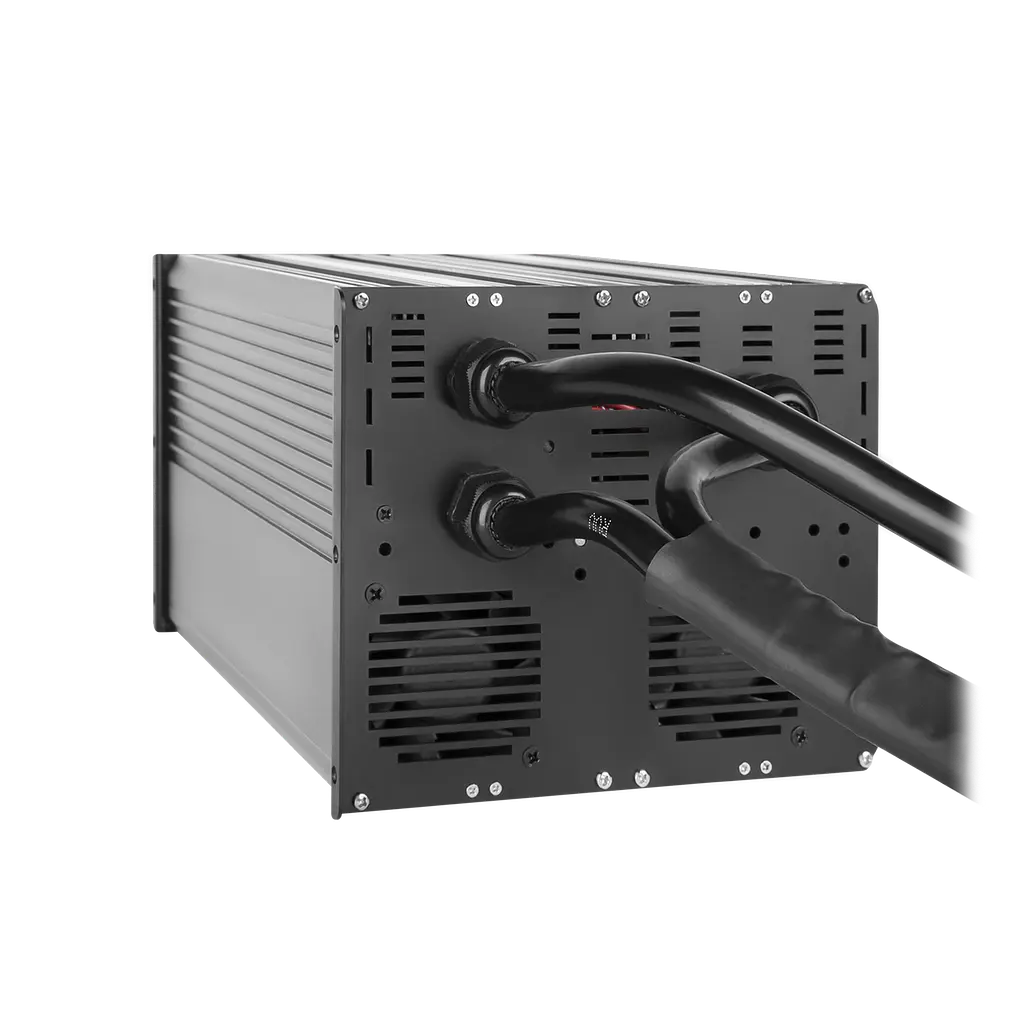 Зарядний пристрій для акумуляторів LiFePO4 48V (58.4V)-60A-2880W-LED - фото 4