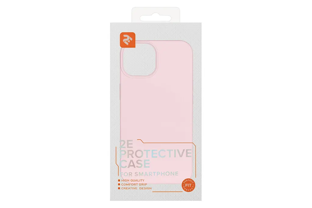 Чехол 2Е Basic для iPhone 14, Liquid Silicone, розовый 2E teh0019436 - фото 3