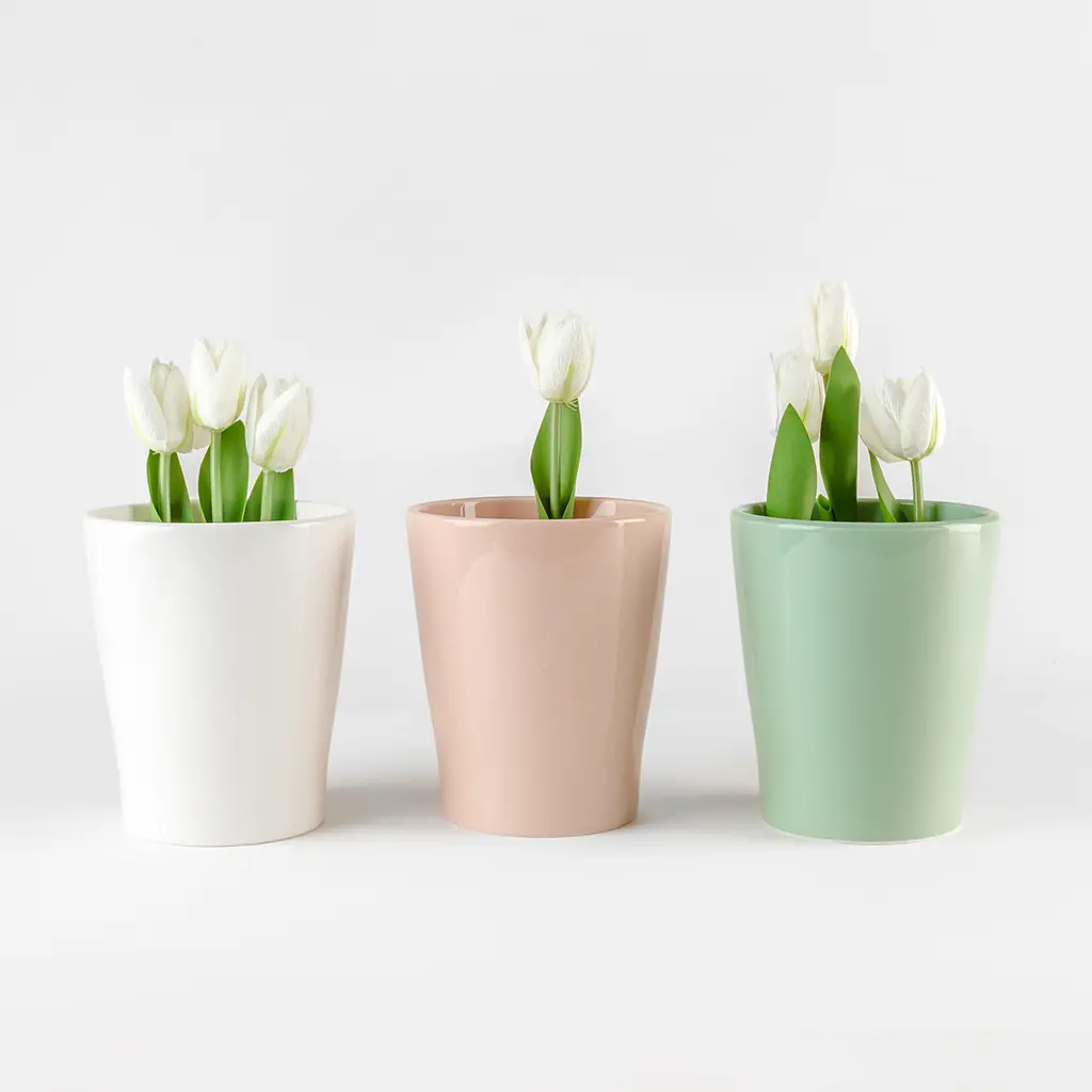 Горшок для цветов МВМ My Home, 16 см, розовый (DH-FLOWERS-29 PINK) - фото 4