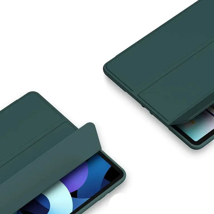 Чохол-книжка BeCover Tri Fold Soft TPU Silicone для Apple iPad Air 4/5 2020/2022 10.9" Dark Green (711130) - фото 4