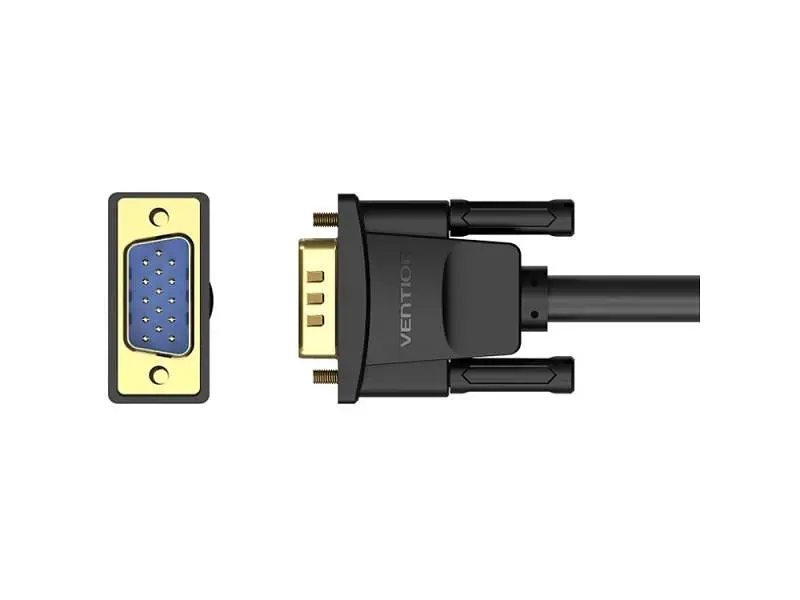 Кабель Vention VGA to VGA 1m Black (DAEBF) - фото 2