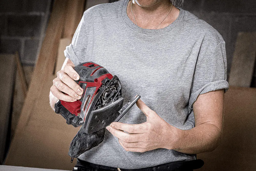 Шлифмашина вибрационная аккумуляторная 3720 CC Compact 20В Skil teh0025468 - фото 4