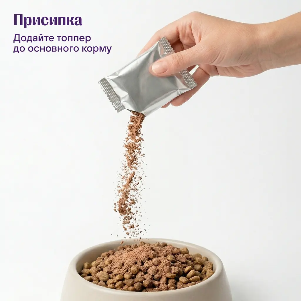 Топпер для корму собак і котів Cosset ліофілізована яловича печінка 50 г (0030001) - фото 3