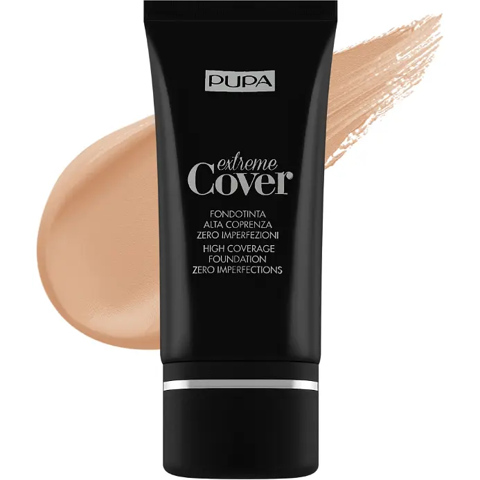 Тональная основа Pupa Extreme Cover Foundation тон 030 (Light Sand) 30 мл (050108A030) - фото 2