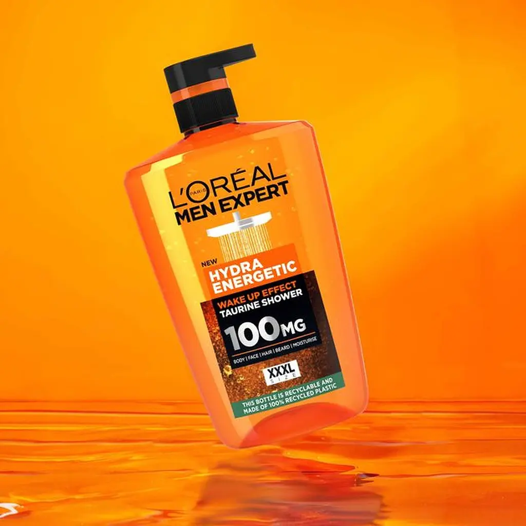 Гель для душу L'Oreal Paris Men Expert Hydra Energetic 1 л - фото 5