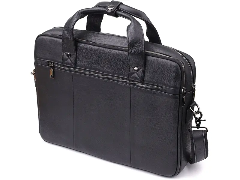 Портфель для чоловіків із натуральної шкіри Vintage 41×30×10 см sum0027455 - фото 2