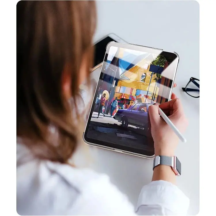 Чохол-книжка BeCover Tri Fold Hard для Apple iPad Mini 7 2024 Light Blue (712453) - фото 5
