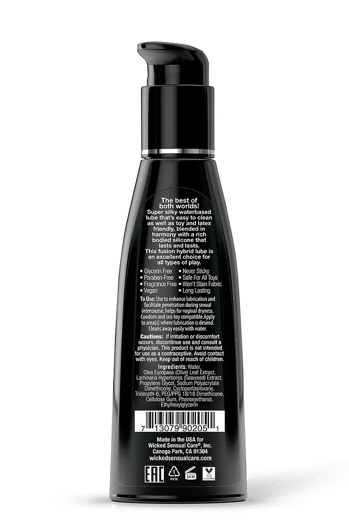 Лубрикант на водной/силиконовой основе Wicked Hybrid 120 ml - фото 3