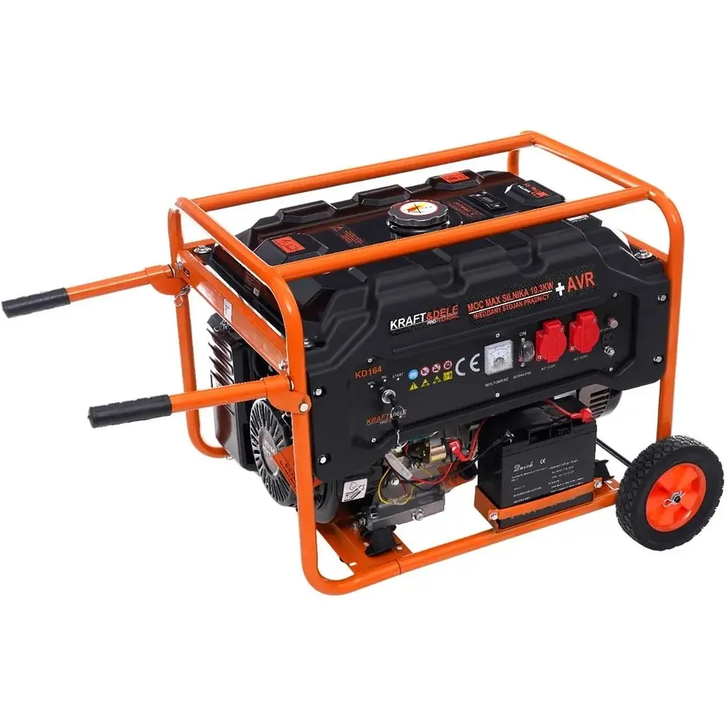 Генератор газово-бензиновий Kraft&Dele KD164 (DD0006910) [129088] - фото 3