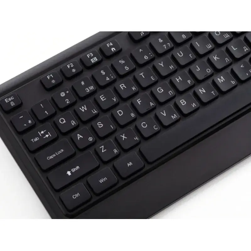 Комплект AOC KM220B USB UA Black (KM220B/97) - фото 5