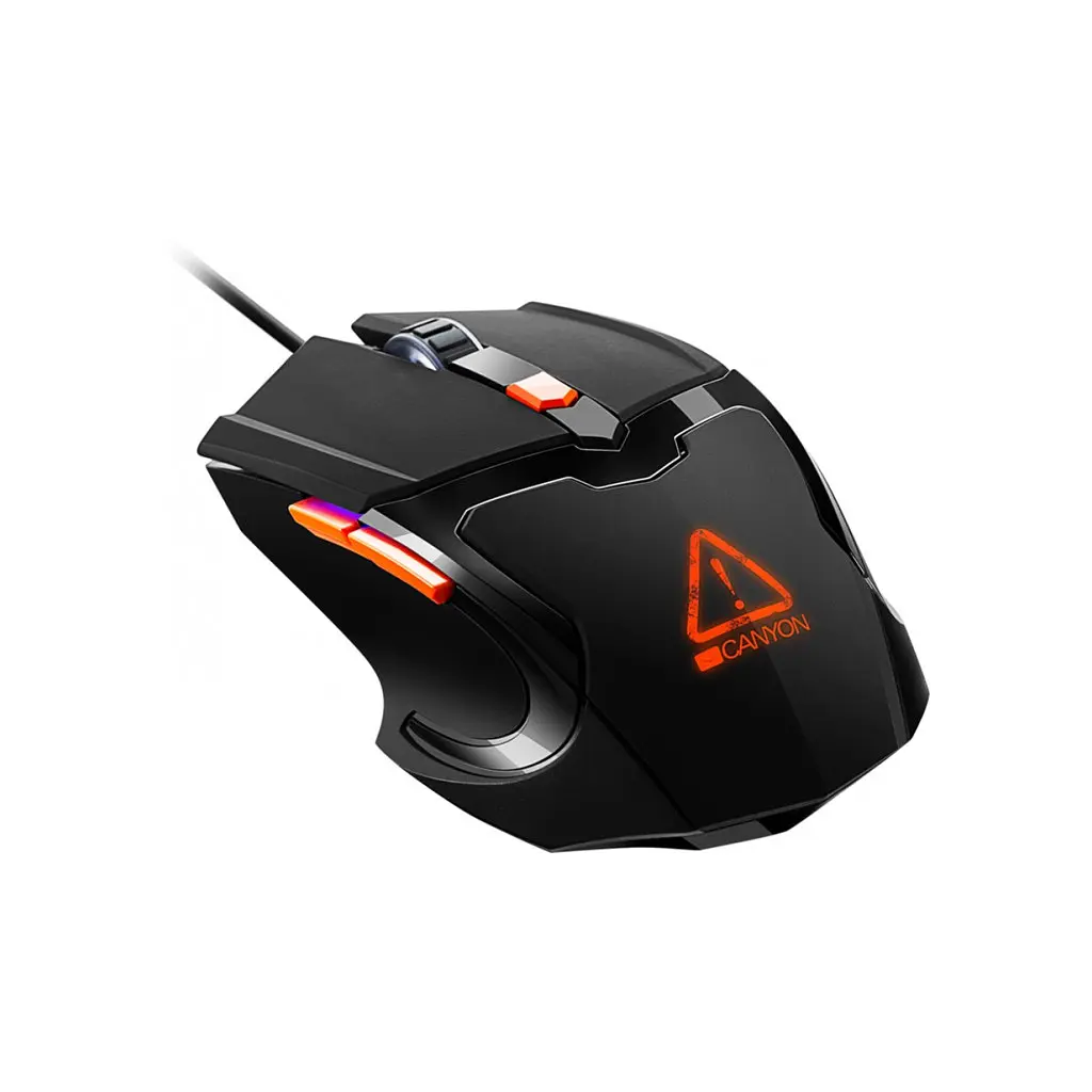 Мишка Canyon Vigil USB Black (CND-SGM02RGB) - фото 3