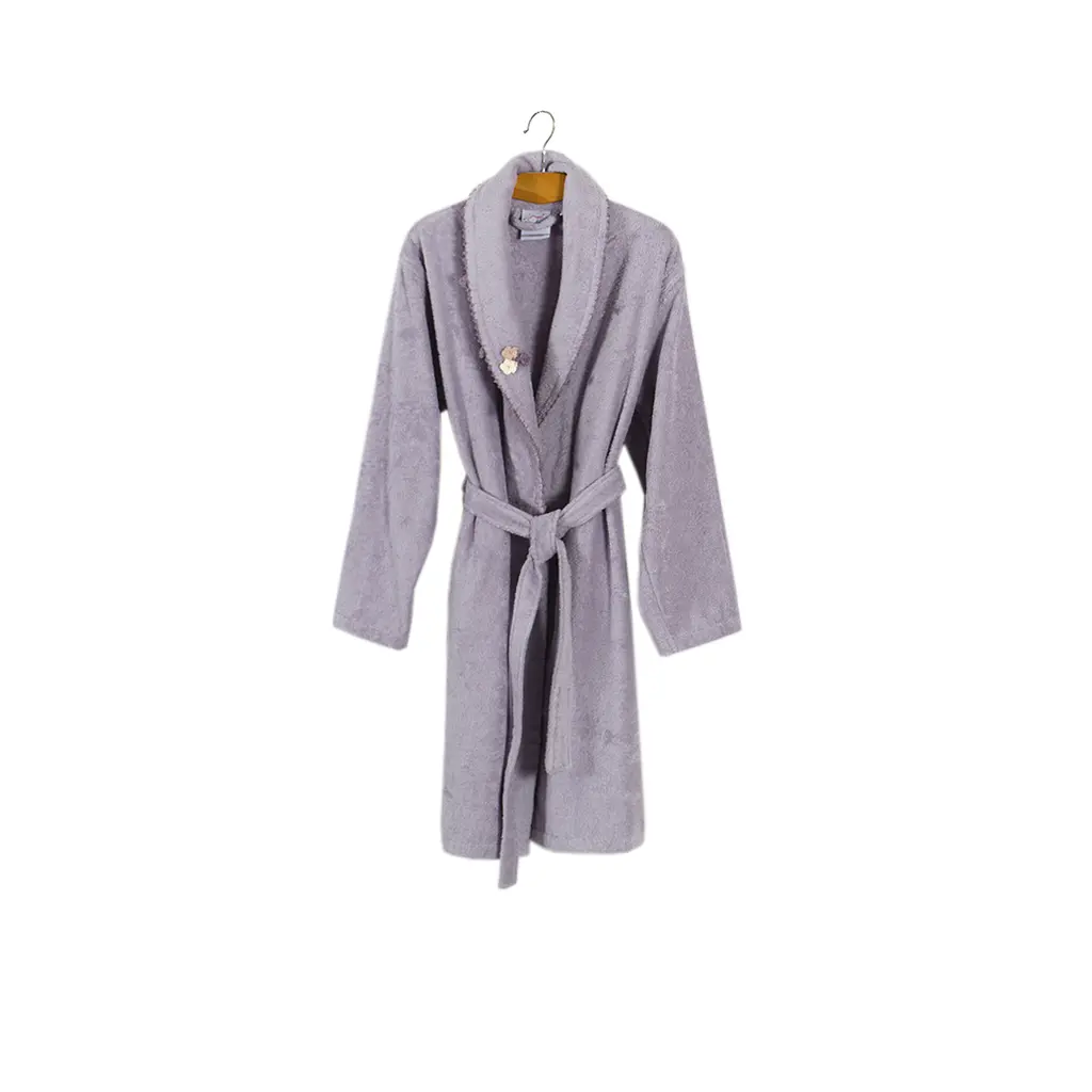 Халат махровый Irya - Carle lila лиловый L/XL - фото 3