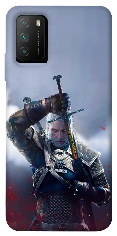 TPU чохол Demsky The witcher gerald для Xiaomi Poco M3