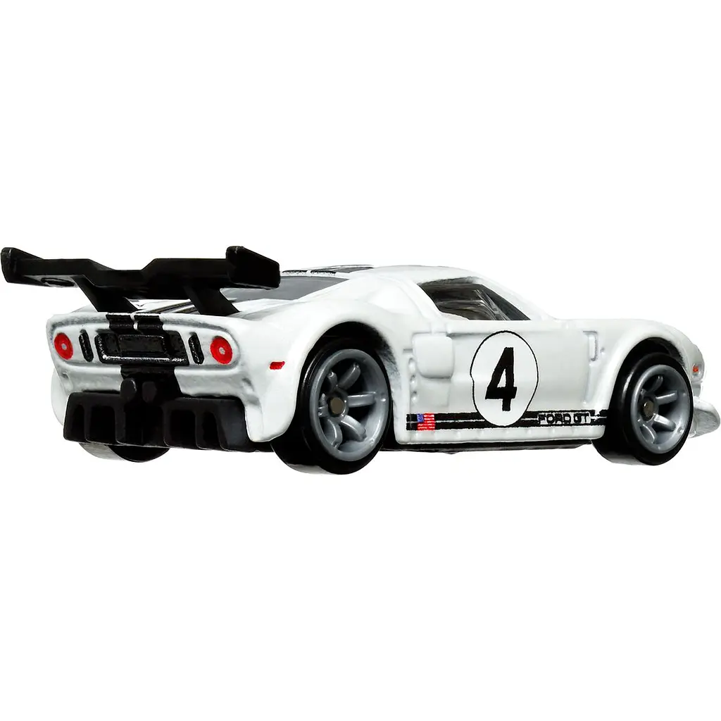 Автомодель Hot Wheels Car Culture Ford GT белый с черним (FPY86/HKC46) - фото 5