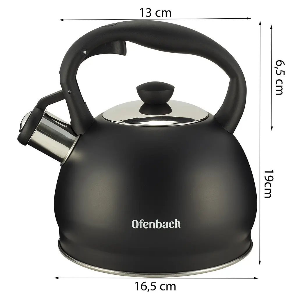 Чайник із свистком Ofenbach NB-100300 2.0 л - фото 3