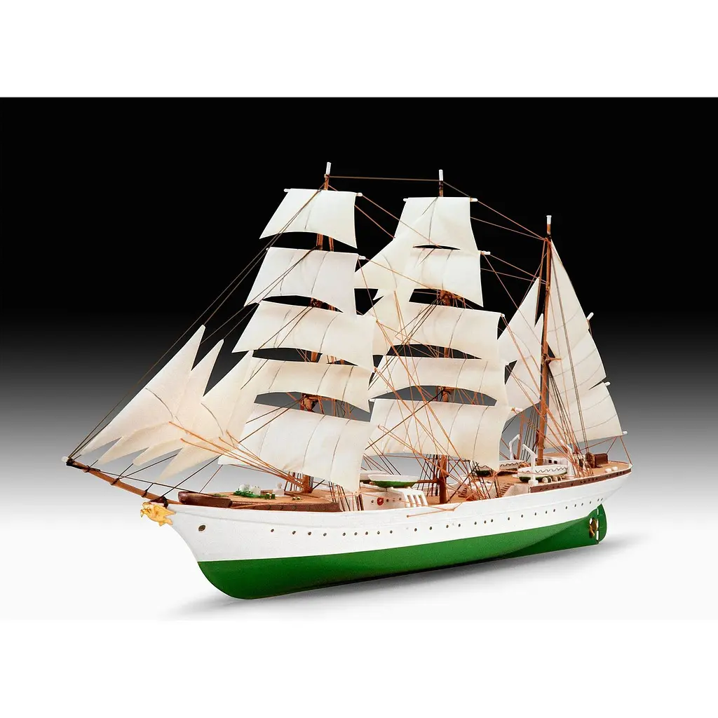 Збірна модель Revell Корабель Gorch Fock рівень 3, масштаб 1:350, 75 деталей (RVL-65432) - фото 6