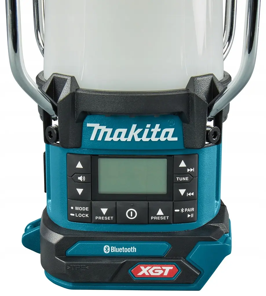 Радіоприймач з ліхтарем акумуляторний Makita MR010GZ (XGT, Bluetooth, USB, 3 Вт, 310 Лм, без акумуляторів та зарядного пристрою) - фото 3