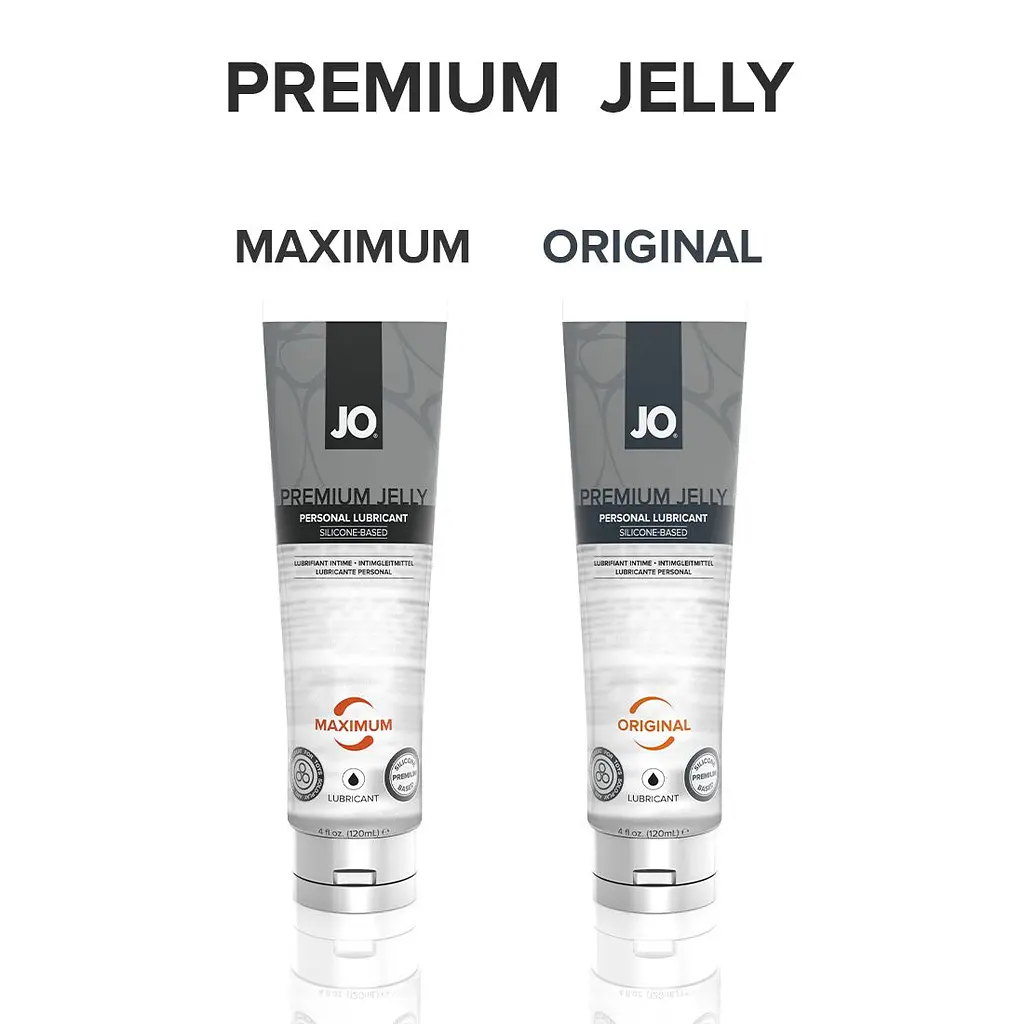 Лубрикант на силіконовій основі JO PREMIUM JELLY — MAXIMUM (120 мл) - фото 4