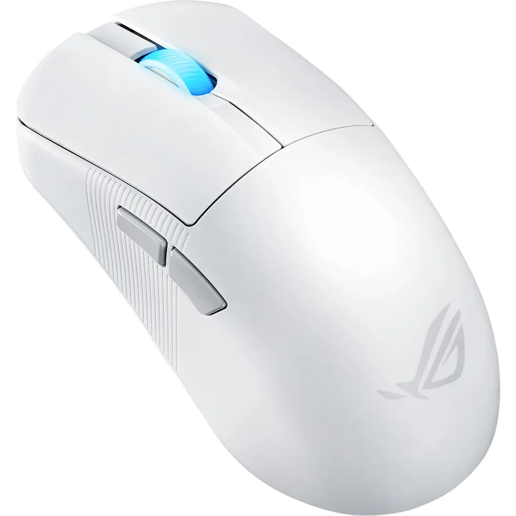 Мишка ASUS ROG Harpe Ace Mini Wireless/Bluetooth/USB White (90MP03Z0-BMUA10) - фото 2