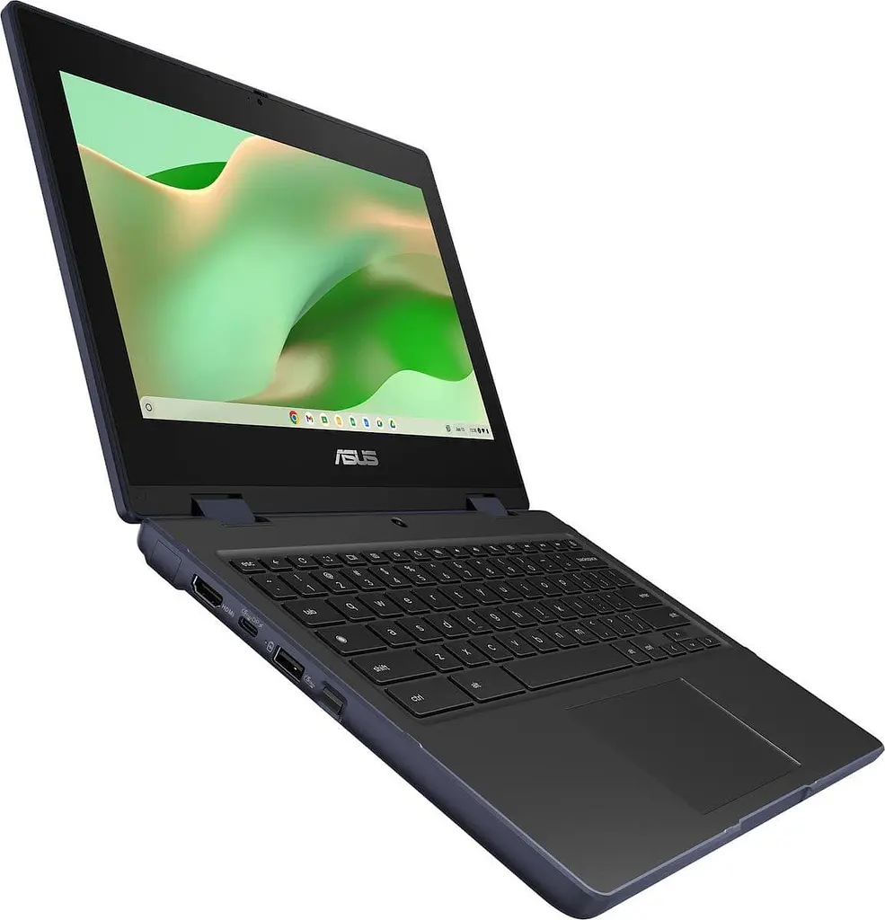Ноутбук ASUS Chromebook CZ11 Flip CZ1104FM2A (11.6 HD, MediaTek Kompanio 520, 8 GB, 64 SSD, ARM Mali-G52 MC2, ChromeOS) Mineral Grey (90NX07V1-M00900) - фото 4