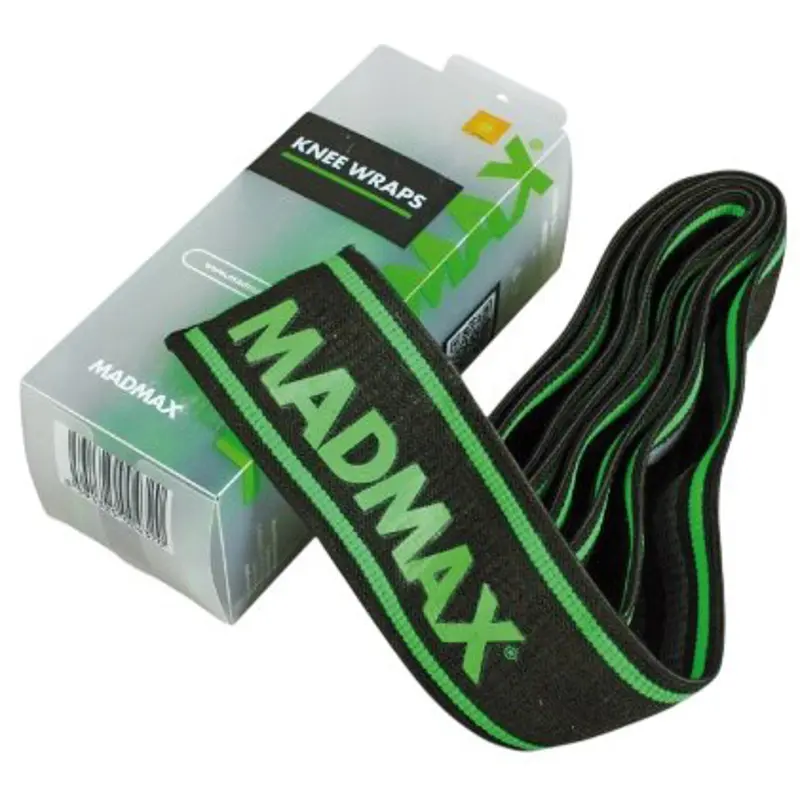 Бинти на коліна MAD MAX MFA 299 Black/Green