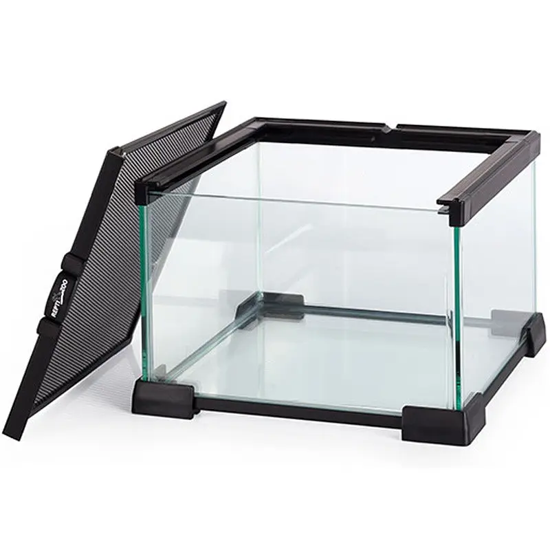 Тераріум Repti-Zoo AK09BG 31x21x15 см з вентиляцією і кришкою для рептилій, амфібій і комах - фото 2