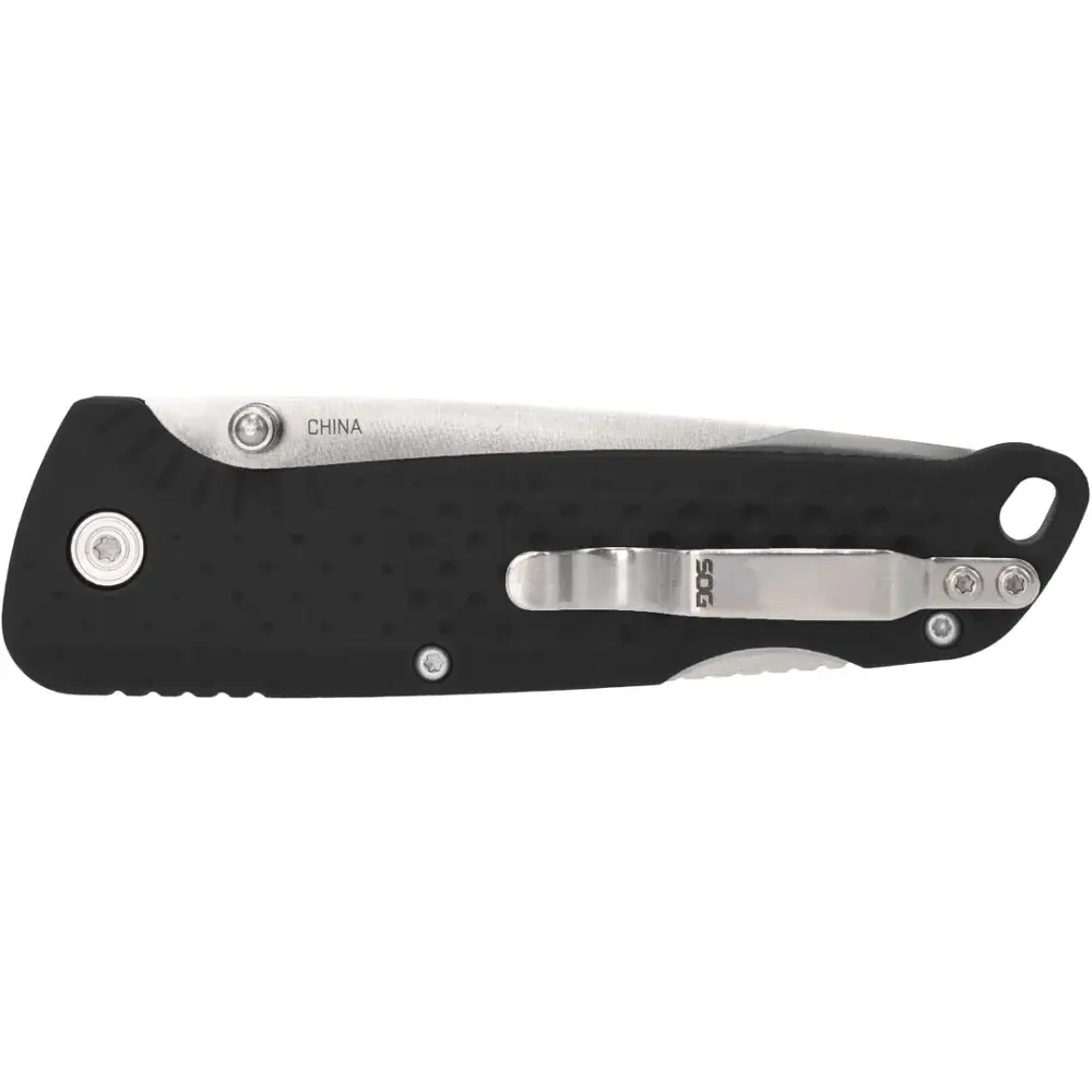 Ніж SOG Adventurer LB Black Satin - фото 4