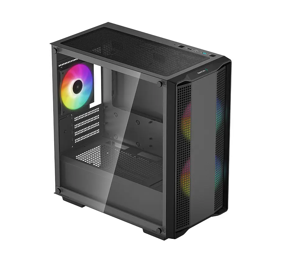 Корпус DeepCool CC360 ARGB (R-CC360-BKAPM3-G-1) без БЖ - фото 2