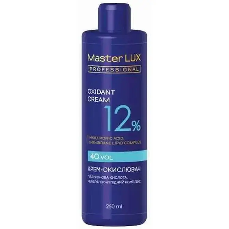 Окислювач-крем MASTER LUX PROFESSIONAL 12% 250мл