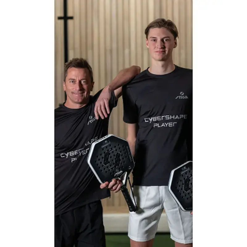 Ракетка для падел тенісу Stiga Racket Cybershape 18K (2202-1701-03) (931816) - фото 10